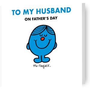 Danilo Promotions Ltd Mr Men & Little Miss 'Mr Perfect' Husband Father's Day Card Danilo Promotions Ltd Mr Men & Little Miss 'Mr Perfect' Husband Father's Day Card