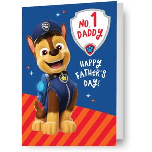 Danilo Promotions Ltd Paw Patrol 'No.1 Daddy' Father's Day Card Danilo Promotions Ltd Paw Patrol 'No.1 Daddy' Father's Day Card