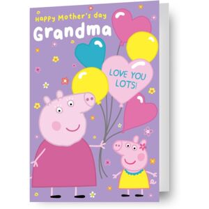 Danilo Promotions Ltd - Peppa Pig Grandma Mother's Day Card Danilo Promotions Ltd - Peppa Pig Grandma Mother's Day Card