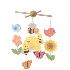 Giddy Goat Toys Spring Garden Mobile - wooden hanging mobile for babies Giddy Goat Toys Spring Garden Mobile - wooden hanging mobile for babies