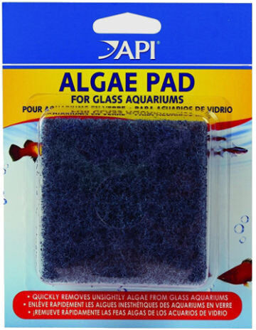 Real Aquatics API Glass Aquarium Algae Pad Hand Held Cleaning / Maintenance - Single (1)