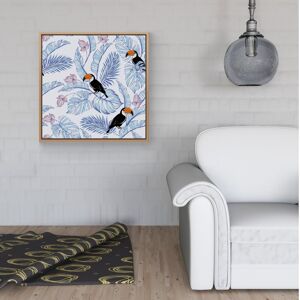 WRT Ltd Tropical Toucan Framed Canvas - 30" x 30" - Black WRT Ltd Tropical Toucan Framed Canvas - 30" x 30" - Black