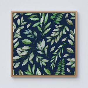 WRT Ltd Watercolor Leaves Framed Canvas - 10" x 10" - Pine WRT Ltd Watercolor Leaves Framed Canvas - 10" x 10" - Pine
