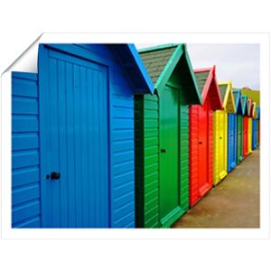 WRT Ltd Beach Huts, Whitby Art Prints - 8" x 10" - No frame WRT Ltd Beach Huts, Whitby Art Prints - 8" x 10" - No frame