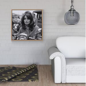 WRT Ltd 1960 Out On The Bike Framed Canvas - 30" x 30" - Pine WRT Ltd 1960 Out On The Bike Framed Canvas - 30" x 30" - Pine