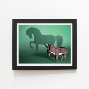 WRT Ltd Hidden Potential - Mustang Art Prints - 8" x 10" - Black frame WRT Ltd Hidden Potential - Mustang Art Prints - 8" x 10" - Black frame