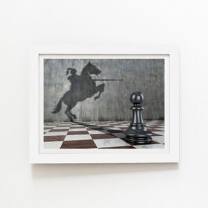 WRT Ltd Hidden Potential - Knight Art Prints - 24" x 36" - Black frame WRT Ltd Hidden Potential - Knight Art Prints - 24" x 36" - Black frame