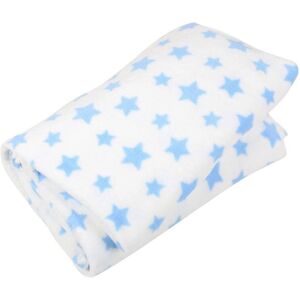 XS-Stock.com Ltd White With Stars Microfleece Blanket Home Sofa Bed Throw - Blue - 150 x 200cm XS-Stock.com Ltd White With Stars Microfleece Blanket Home Sofa Bed Throw - Blue - 150 x 200cm