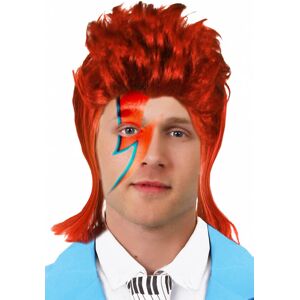 I Love Fancy Dress 70s Glamrock Wig for Retro Costume - Single