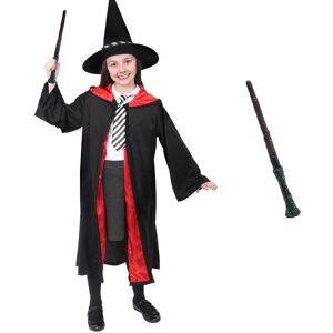 I Love Fancy Dress Girls The Worst Witch World Book Day Costume - Costume Plus Wand - Large