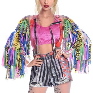 I Love Fancy Dress Ladies Birds of Prey Jacket Officially Licensed Costume - Small/Medium