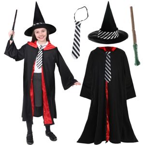 I Love Fancy Dress Childs The Worst Witch Costume with Wand - Medium