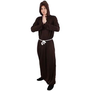 I Love Fancy Dress Adults Brown Medieval Monk Costume - 3XL I Love Fancy Dress Adults Brown Medieval Monk Costume - 3XL