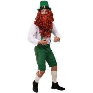 I Love Fancy Dress Adults Irish Leprechaun Costume & Red Beard - XL I Love Fancy Dress Adults Irish Leprechaun Costume & Red Beard - XL