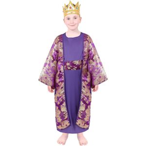 I Love Fancy Dress Childs Purple King Nativity Fancy Dress Costume Melchior - Small I Love Fancy Dress Childs Purple King Nativity Fancy Dress Costume Melchior - Small