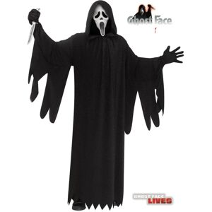XS-Stock.com Ltd Adults Ghost Face 25th Anniversary Deluxe Scream Costume One Size XS-Stock.com Ltd Adults Ghost Face 25th Anniversary Deluxe Scream Costume One Size