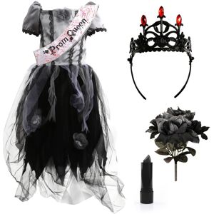 I Love Fancy Dress Girls Zombie Prom Queen Costume - L - Costume I Love Fancy Dress Girls Zombie Prom Queen Costume - L - Costume