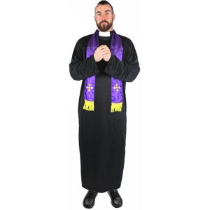 I Love Fancy Dress Men's Priest Costume for Fancy Dress - XL I Love Fancy Dress Men's Priest Costume for Fancy Dress - XL