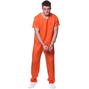 XS-Stock.com Ltd Orange County Prisoner Jail Convict Prison Costume 2 Piece - XL XS-Stock.com Ltd Orange County Prisoner Jail Convict Prison Costume 2 Piece - XL