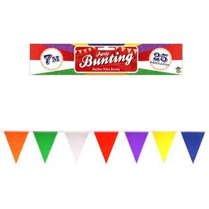 Party Perfecto Rainbow Nylon 7m Bunting Party Perfecto Rainbow Nylon 7m Bunting