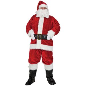 XS-Stock.com Ltd Regal Plush Professional Santa Suit 8pc Christmas Costume - Plus Size XS-Stock.com Ltd Regal Plush Professional Santa Suit 8pc Christmas Costume - Plus Size