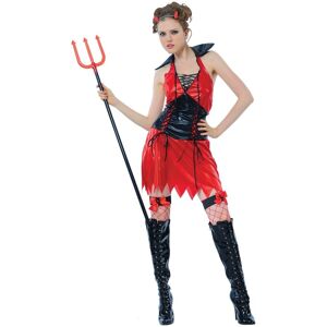 XS-Stock.com Ltd Womens Hellfire Devil Halloween Red Fancy Dress Costume - S (UK 10-12) XS-Stock.com Ltd Womens Hellfire Devil Halloween Red Fancy Dress Costume - S (UK 10-12)