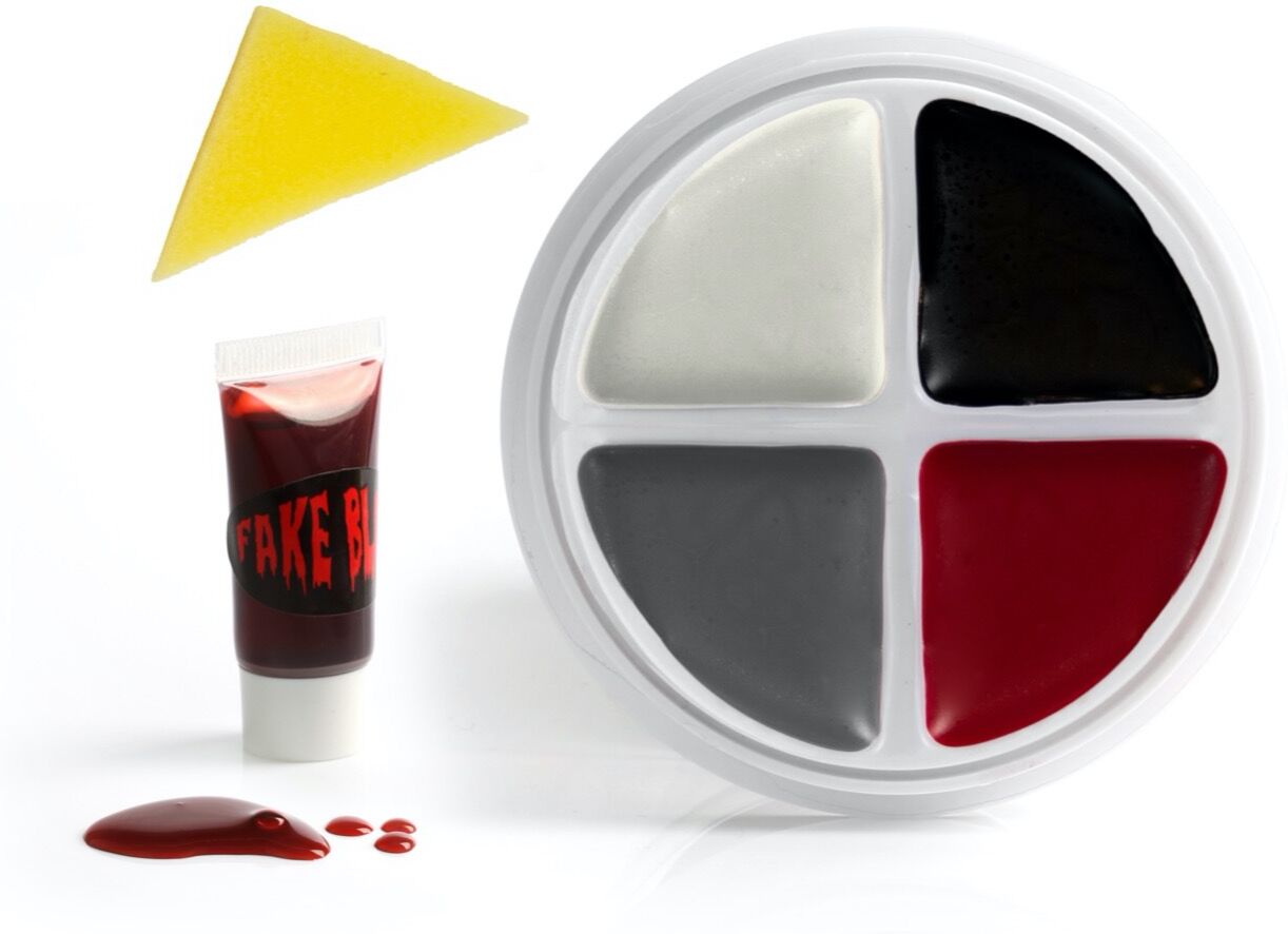 I Love Fancy Dress Funki Halloween Face Body Paint Pot Set - Single