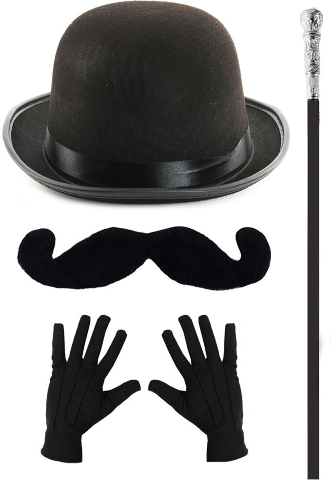 I Love Fancy Dress Detective Costume Accessory Set – 4 Pcs - 58cm
