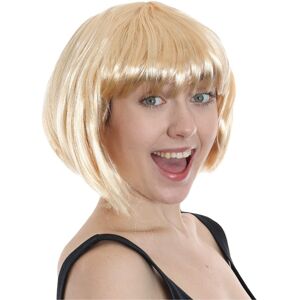 I Love Fancy Dress Blonde Short Babe Bob Wig – Stylish Hair - Single I Love Fancy Dress Blonde Short Babe Bob Wig – Stylish Hair - Single