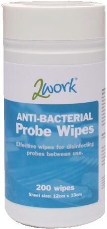 GHB Traders Limited 2Work Probe Wipes Pk200 - 2W24703