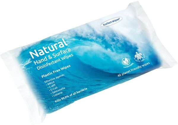 GHB Traders Limited Plastic-Free Disinfectant Wipes - ECO24336