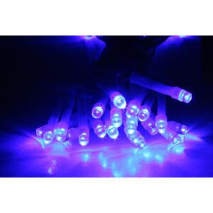 Best Artificial Ltd 40 LED Indoor Battery String Lights 4M Length Party Fairy Christmas - Blue - Clear Cable
