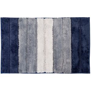 XS-Stock.com Ltd Shades Striped Microfibre Bath Mat Shower Bathroom Non-Slip - Navy - 40x60cm XS-Stock.com Ltd Shades Striped Microfibre Bath Mat Shower Bathroom Non-Slip - Navy - 40x60cm