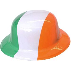 I Love Fancy Dress Irish Flag Bowler Hat - Festive Party Accessory - Single I Love Fancy Dress Irish Flag Bowler Hat - Festive Party Accessory - Single