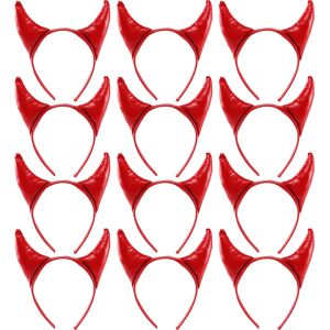 I Love Fancy Dress Devil Horns Headband - Pack of 12 I Love Fancy Dress Devil Horns Headband - Pack of 12