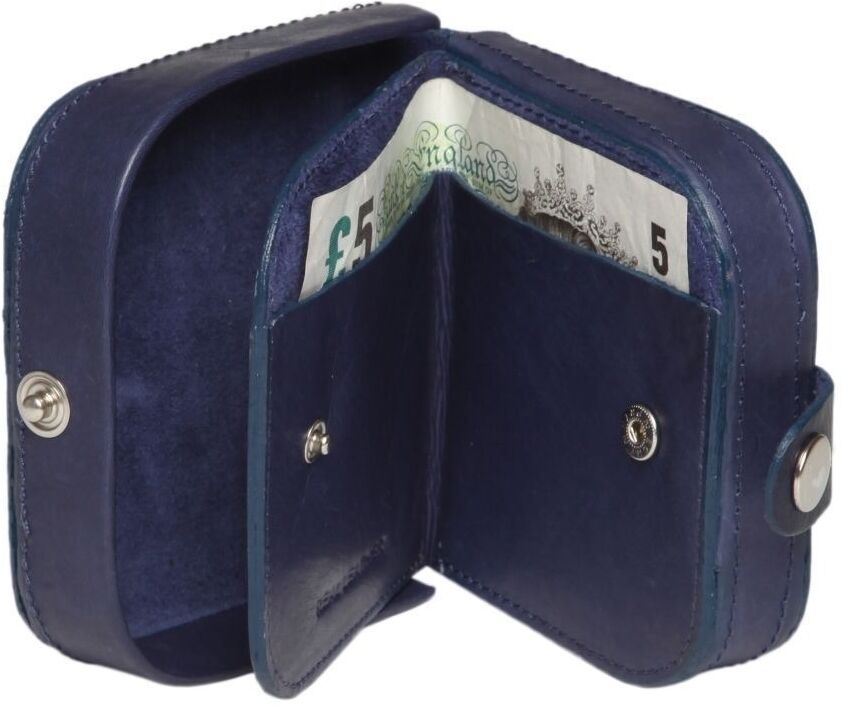 aroonz trading limited Ladies Mens High Quality Genuine Leather Coin Tray Wallet Notes Purse Change