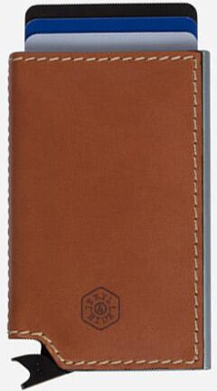 Gifts Direct 2 U Ltd Tan Leather Slim Wallet - RFID Secure