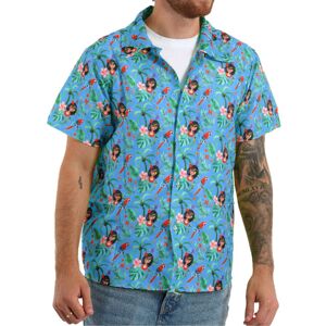I Love Fancy Dress Unisex Hawaiian Print Shirt - Blue - XXLarge I Love Fancy Dress Unisex Hawaiian Print Shirt - Blue - XXLarge