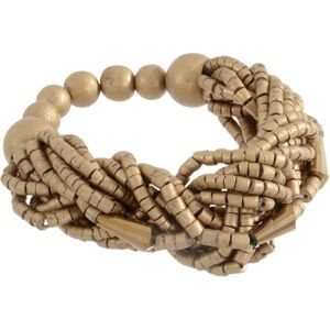 XS-Stock.com Ltd Womens Lois Beaded Bracelet Summer Beach Fashion Accessory - Gold XS-Stock.com Ltd Womens Lois Beaded Bracelet Summer Beach Fashion Accessory - Gold