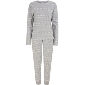 XS-Stock.com Ltd Womens Christmas Pyjama Set Reindeer Fairisle Print - Grey - XL XS-Stock.com Ltd Womens Christmas Pyjama Set Reindeer Fairisle Print - Grey - XL