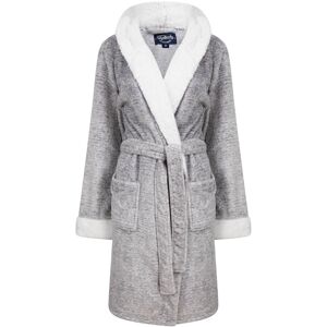 XS-Stock.com Ltd Womens Hooded Tokyo Laundry Dressing Gown Robe Marl Grey - S XS-Stock.com Ltd Womens Hooded Tokyo Laundry Dressing Gown Robe Marl Grey - S