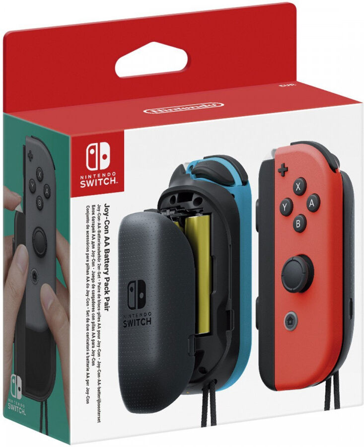 The Chelsea Gamer Joy Con AA Battery Pack Pair