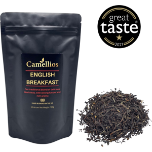 English Breakfast Tea, Black Loose Leaf Tea, Camellios - 100g English Breakfast Tea, Black Loose Leaf Tea, Camellios - 100g