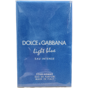 Luxe Dolce & Gabbana Light Blue Eau Intense Pour Homme 100ml Eau De Parfum Spray *New Packaging*
