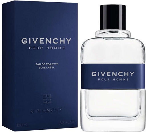 Luxe Givenchy Pour Homme Blue Label 100ml Eau De Toilette Spray