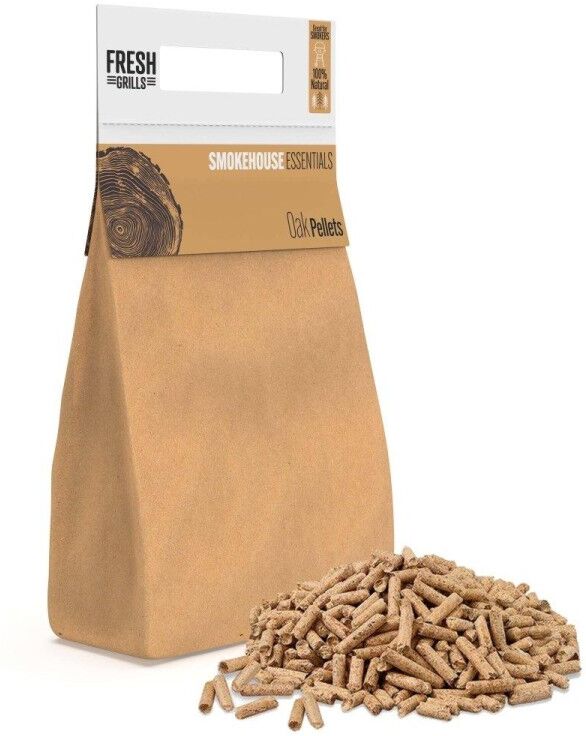 Monster Cable Fresh Grills Wood Pellets for BBQ Grill, Wood Fired Pizza Oven, Kamado and Outdoor Smokers