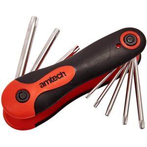 XS-Stock.com Ltd Amtech 8 Piece Folding Torx Key Set Satin Finish XS-Stock.com Ltd Amtech 8 Piece Folding Torx Key Set Satin Finish