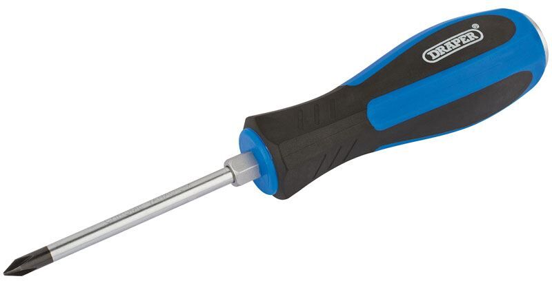 GHB Traders Limited Draper 'Pound Thru' Cross Slot Screwdriver No.1 x 75mm (40779)