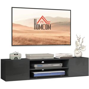 MHSTAR UK LTD HOMCOM Floating TV Stand Cabinet for TVs up to 60