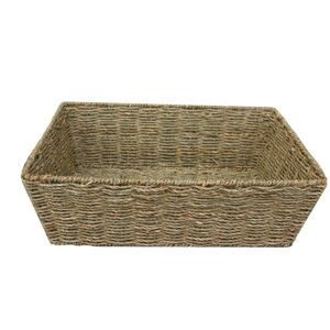Red Hamper Tapered Edge Seagrass Tray - Large Red Hamper Tapered Edge Seagrass Tray - Large